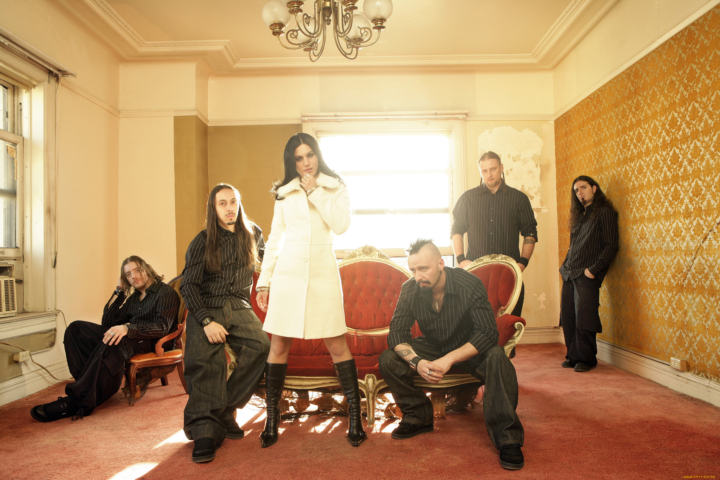 , lacuna, coil, metal, band